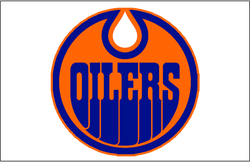 Edmonton Oilers 1974-1979 Jersey Logo fabric transfer